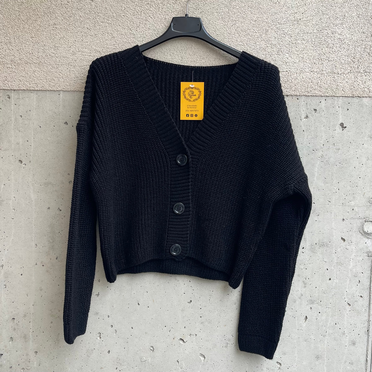 cardigan tre bottoni