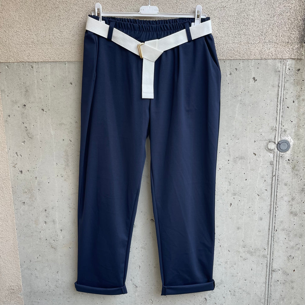 pantalone OVER punto milano sigaretta