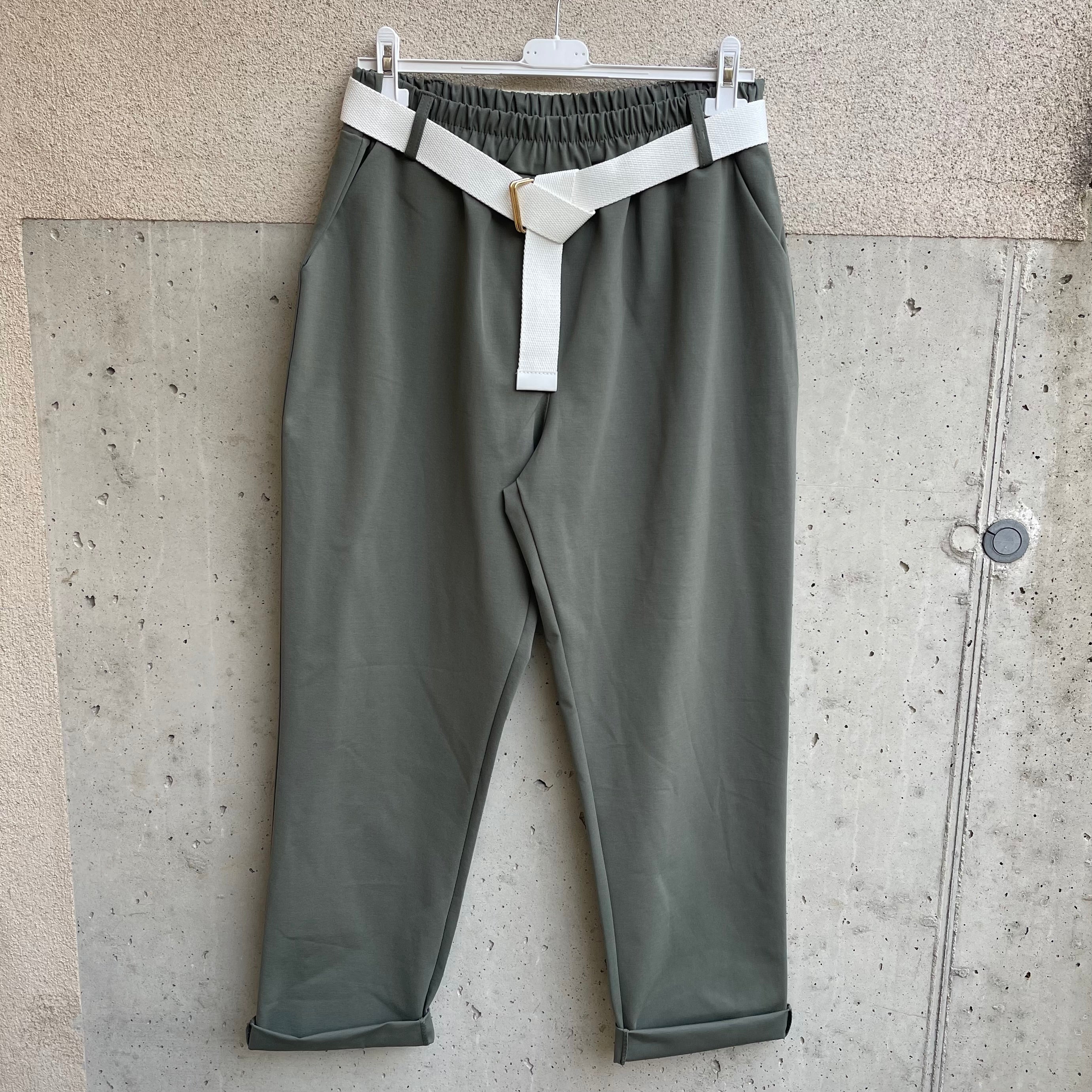pantalone OVER punto milano sigaretta