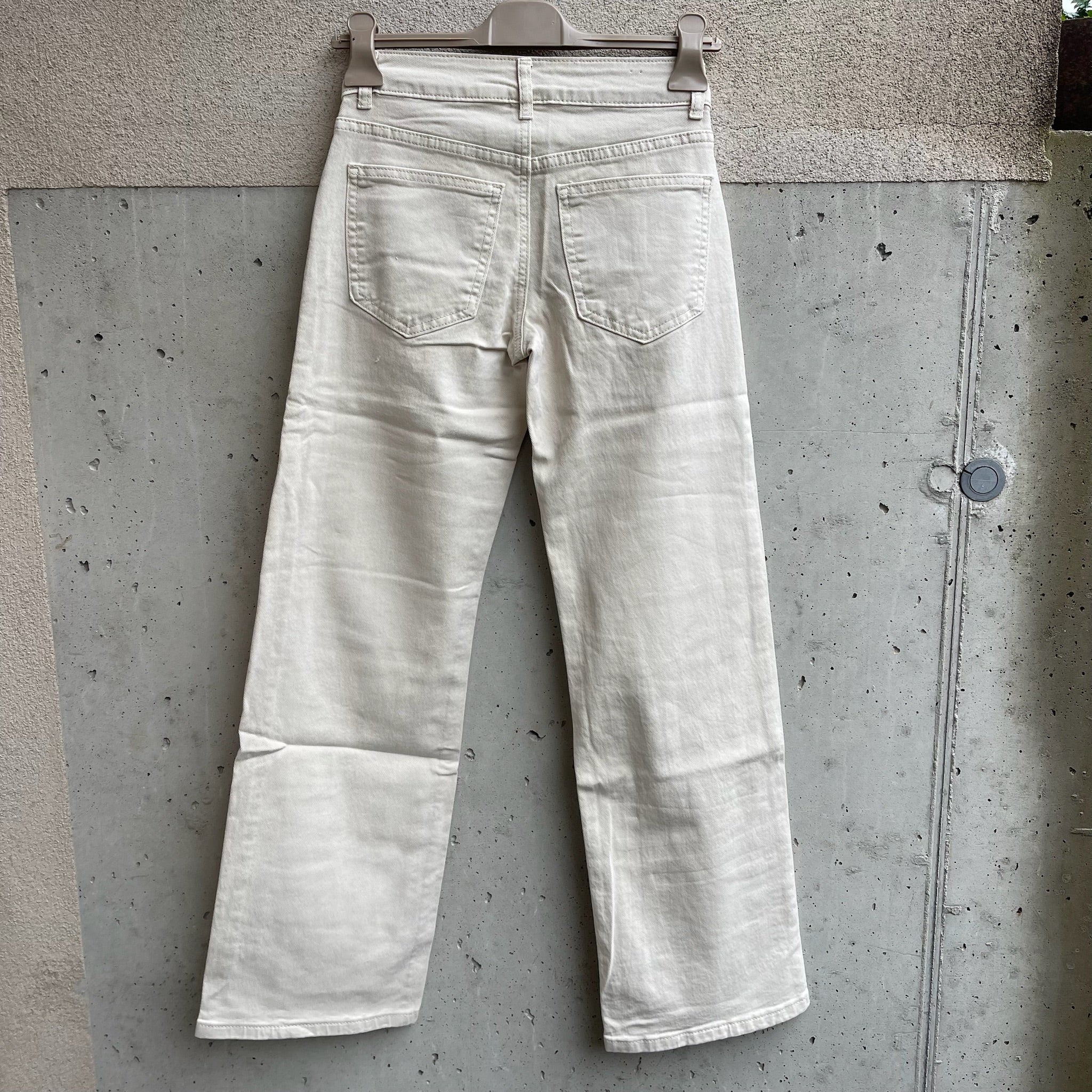 jeans palazzo beige