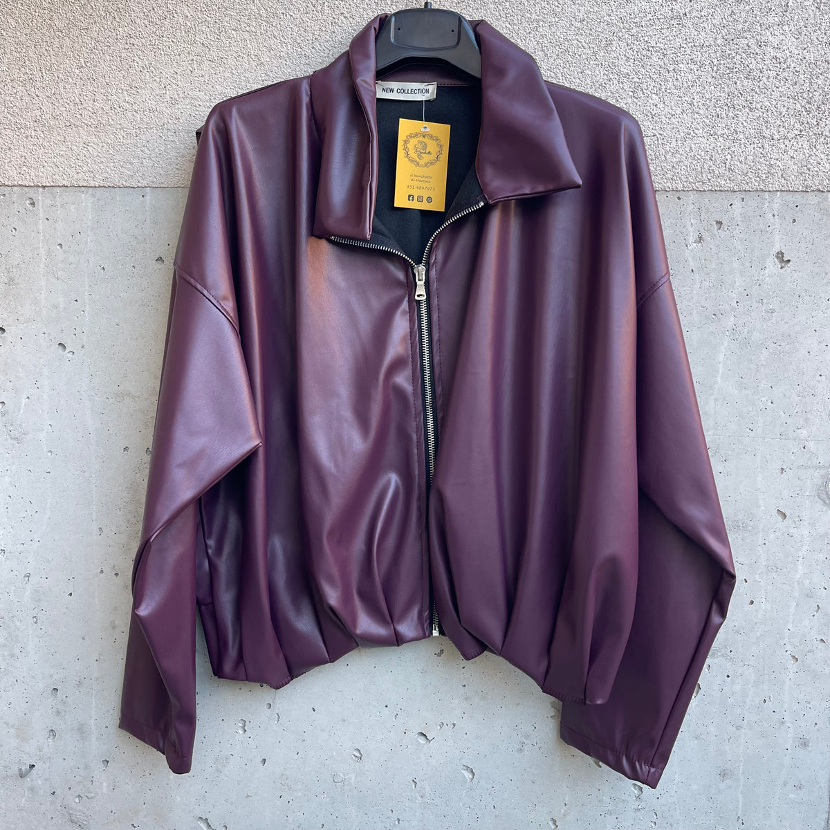 BOMBER ecopelle