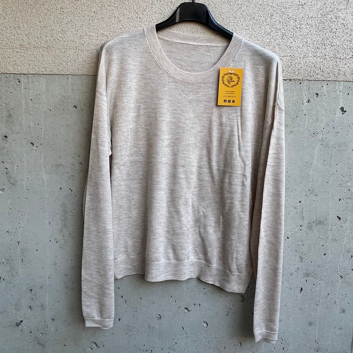 pullover girocollo