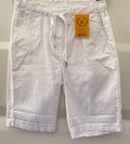 pantaloncino bianco cotone leggero