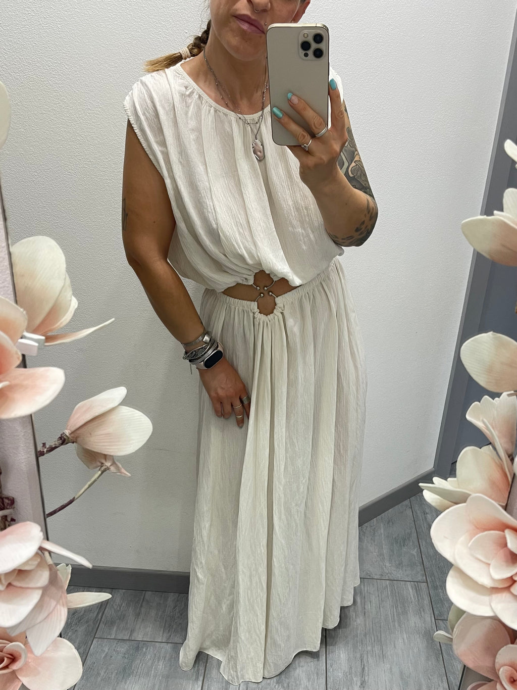 coordinato top&gonna con GIOIELLO