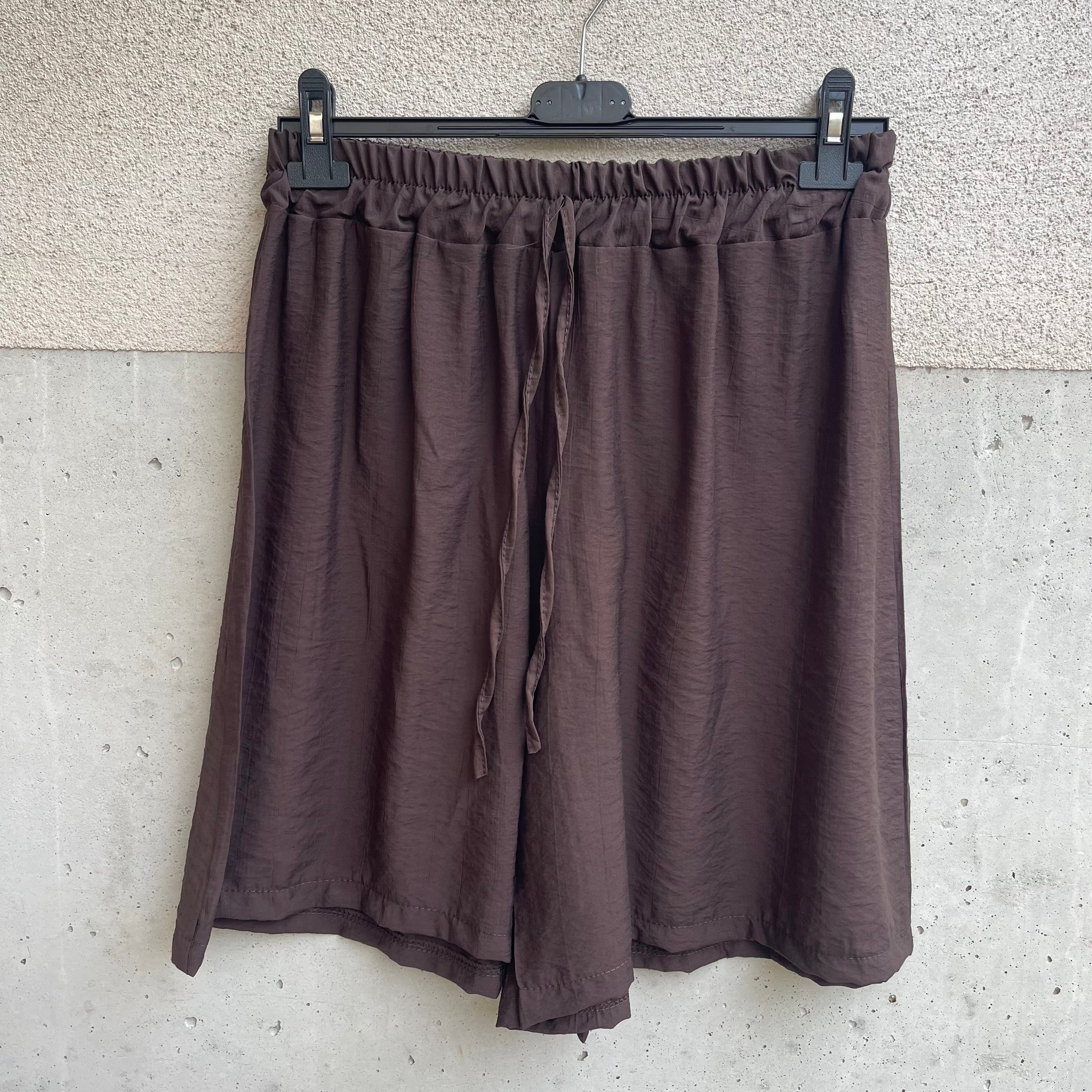 short OVER laccetto viscosa