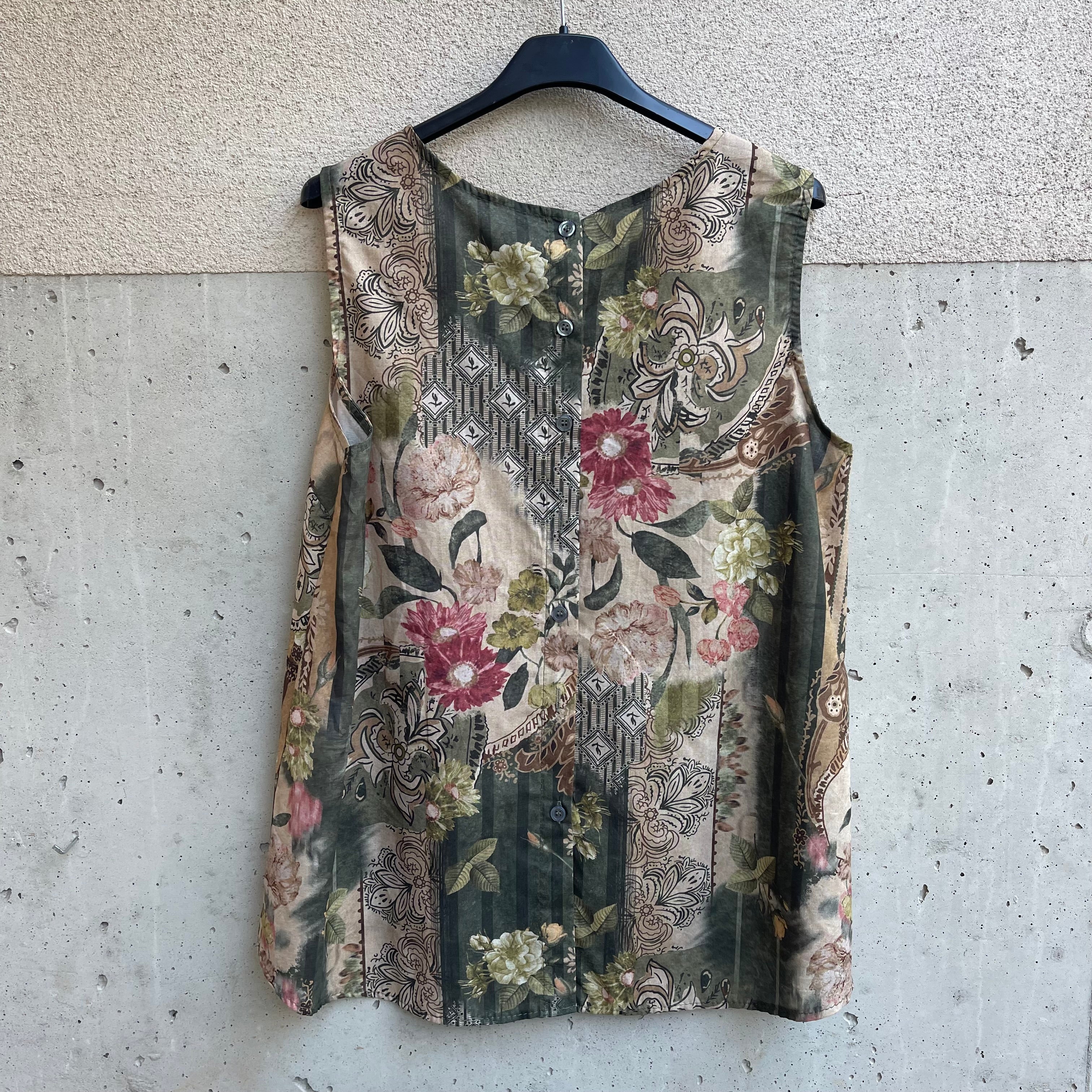 canottina cotone FLOREAL