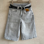 bermuda DENIM BAGGY grey