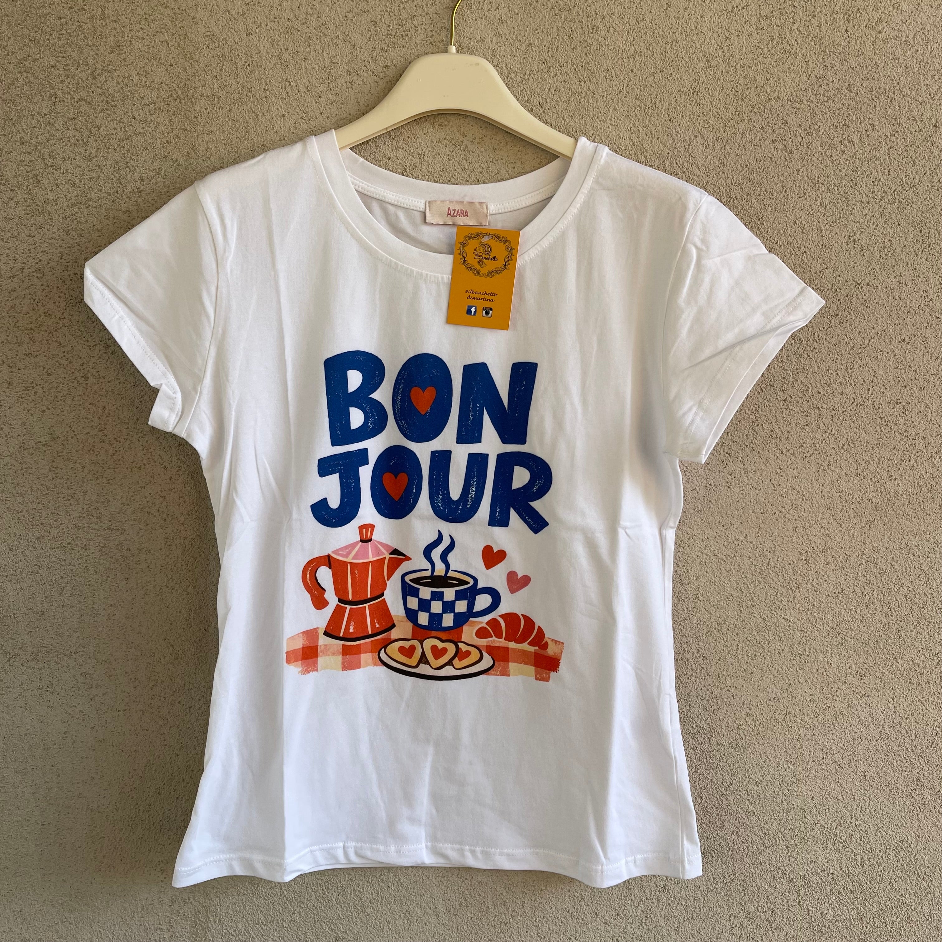 t-shirt BONJOUR