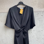 abito satin CUTOUT