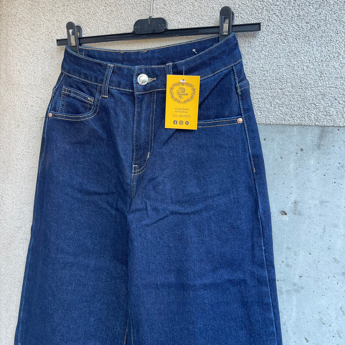 jeans palazzo BLU NOTTE
