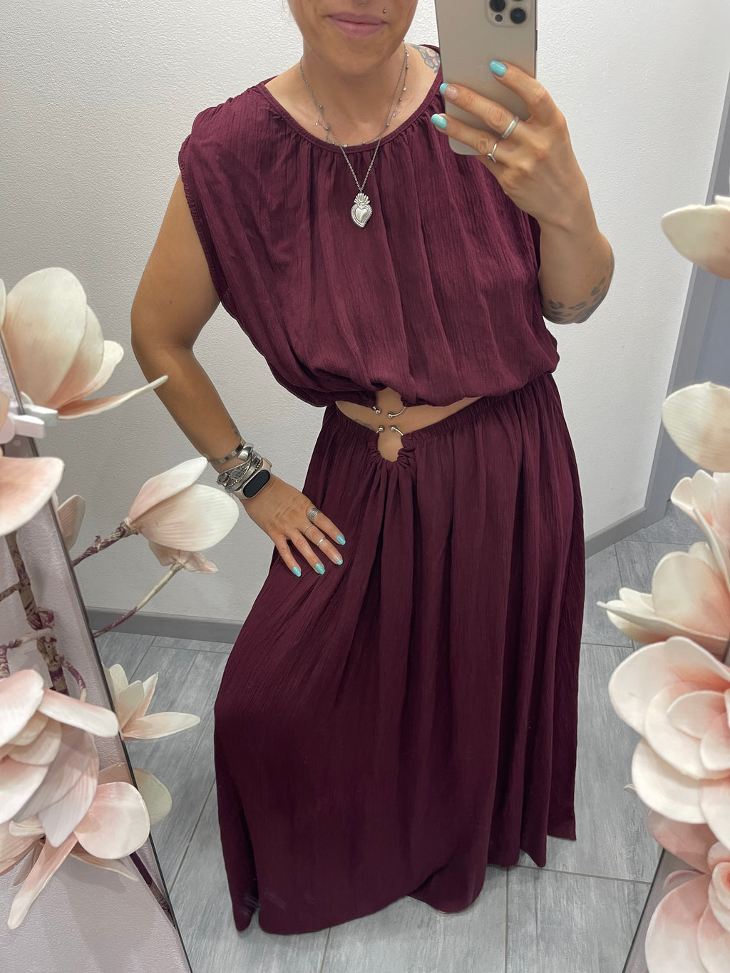 coordinato top&gonna con GIOIELLO