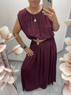 coordinato top&gonna con GIOIELLO
