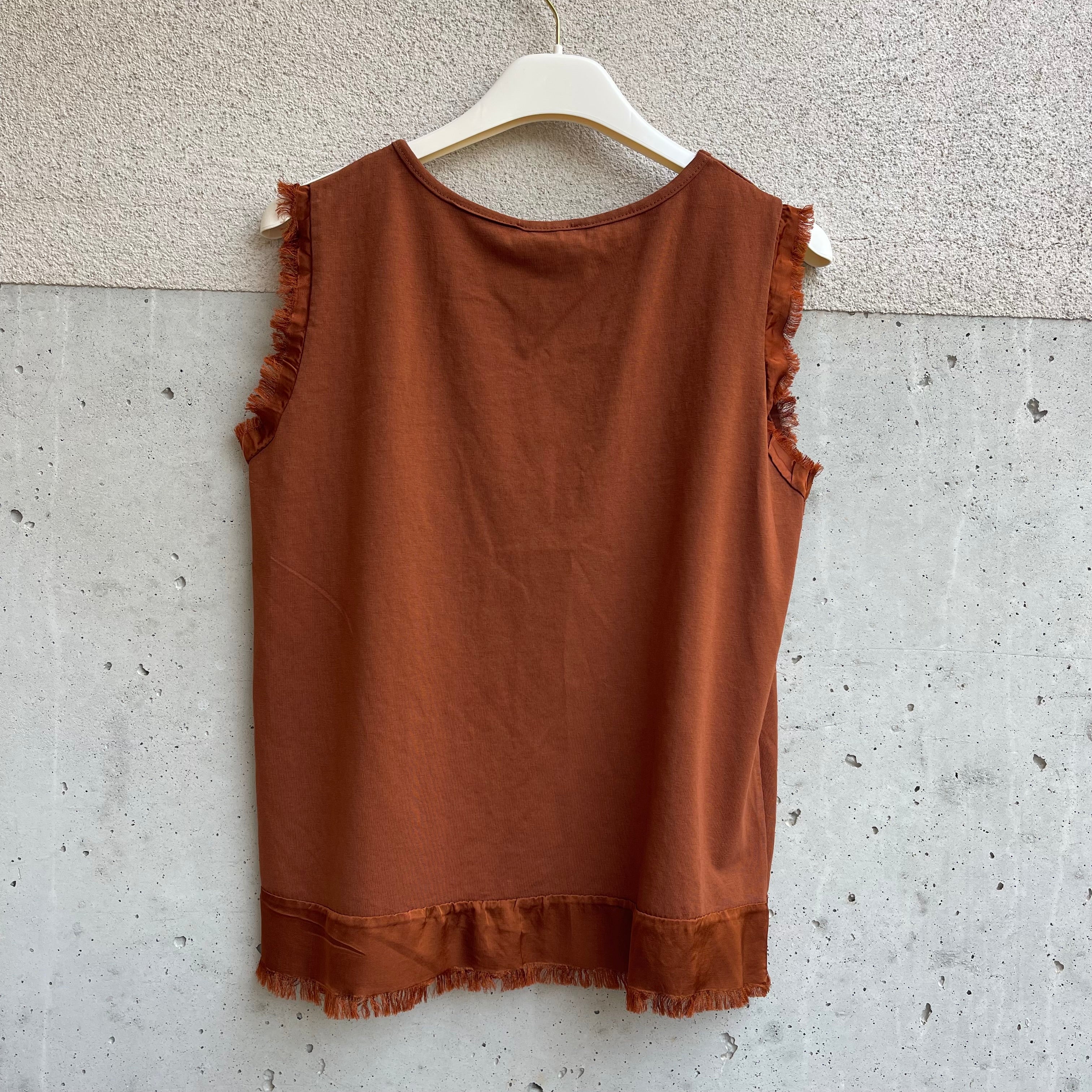 canottina cotone FRANGETTINA