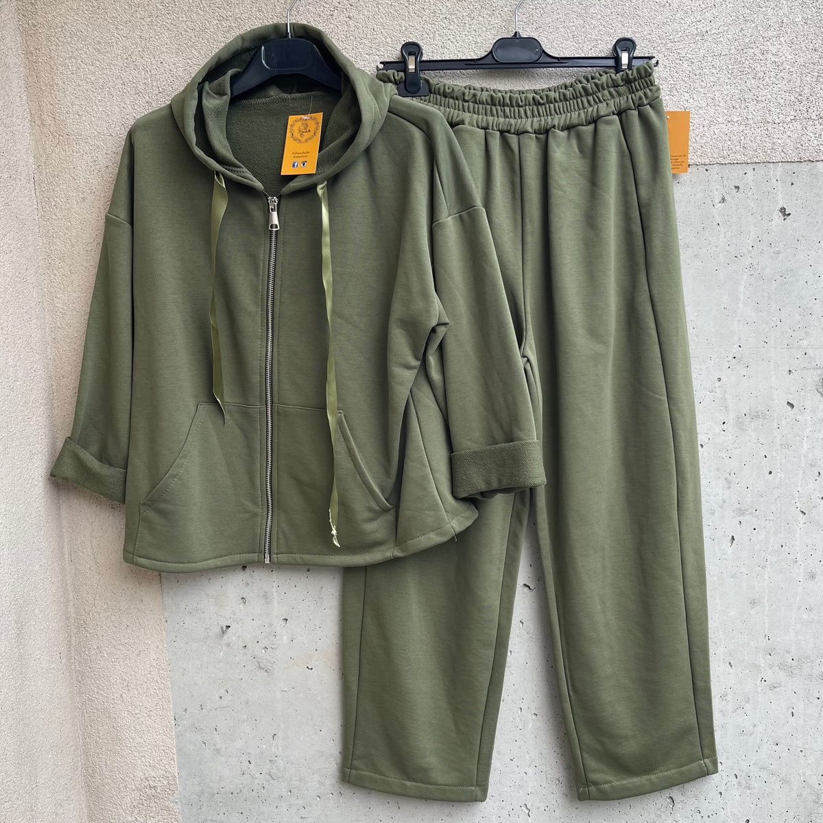 coordinato TUTA felpa&pantalone