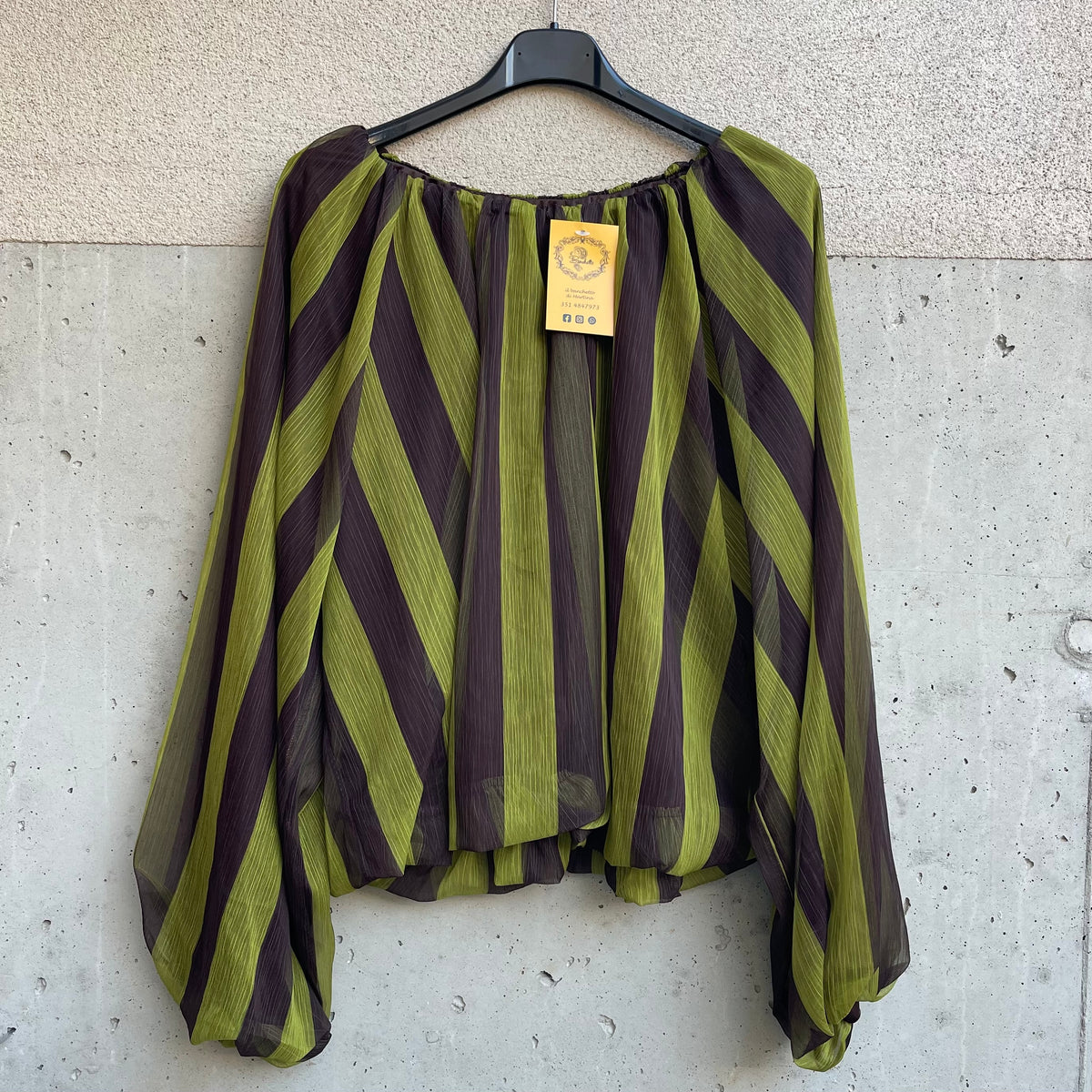 camicia RIGHE chiffon