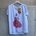 t-shirt over PRINCIPESSA CUORE