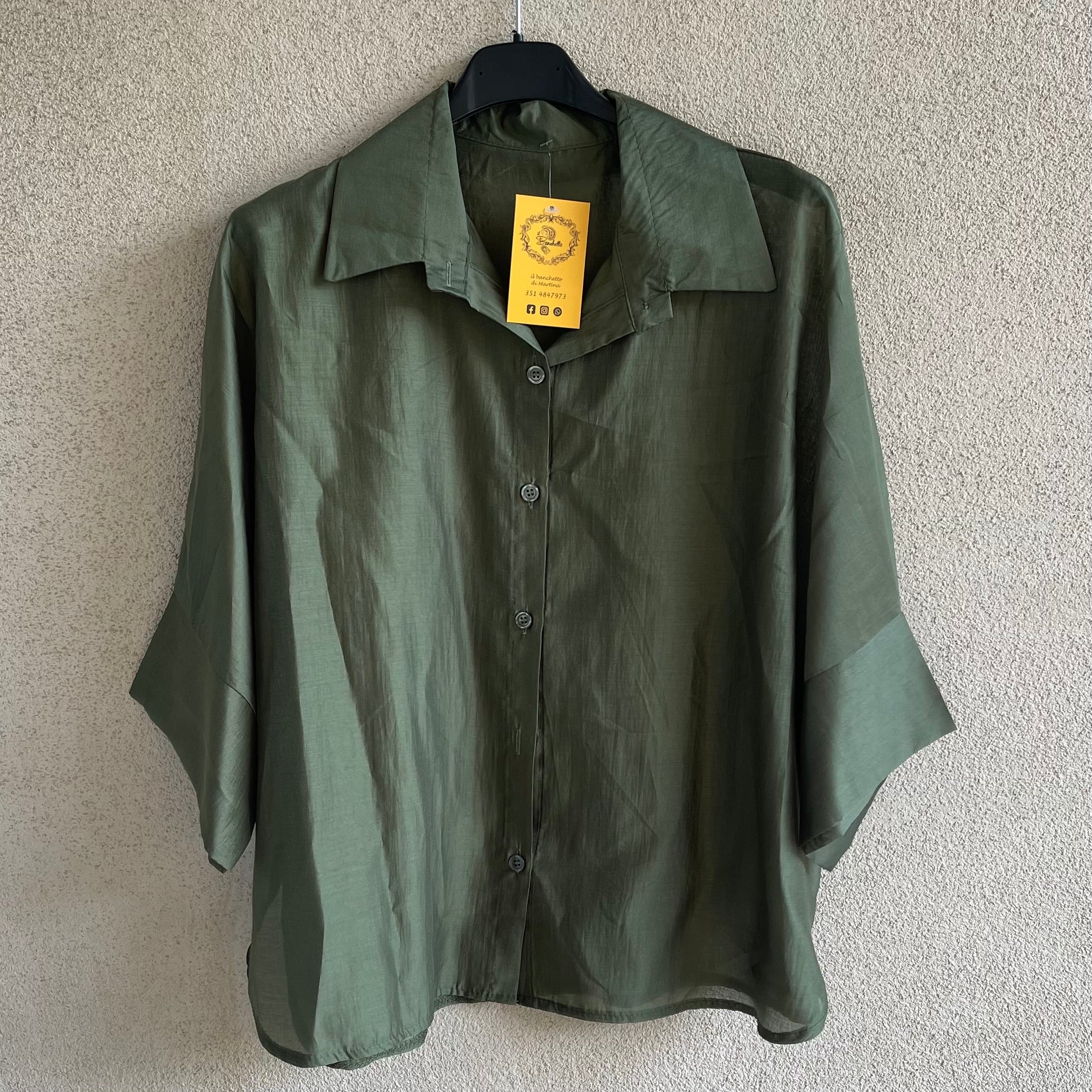 camicia over velata