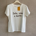 T-shirt SOLE VINO E BASTA
