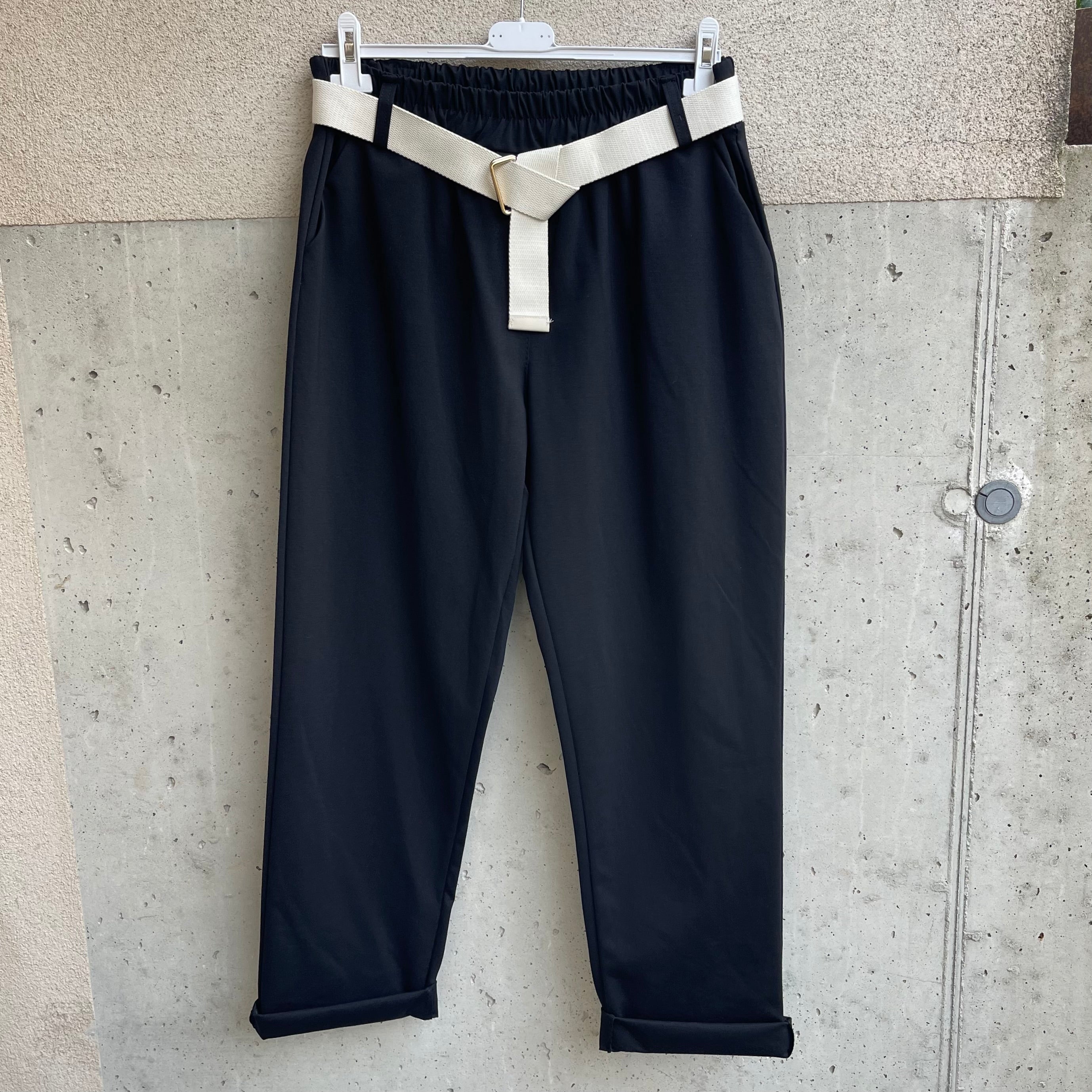 pantalone OVER punto milano sigaretta