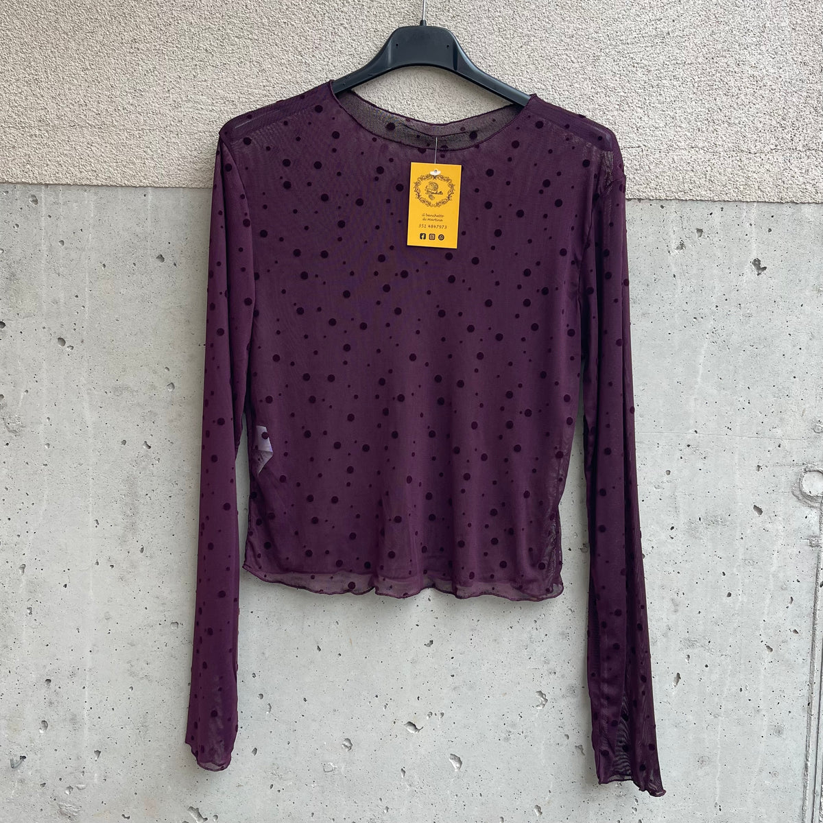 maglia pois velata