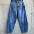jeans blu tasca squadrata