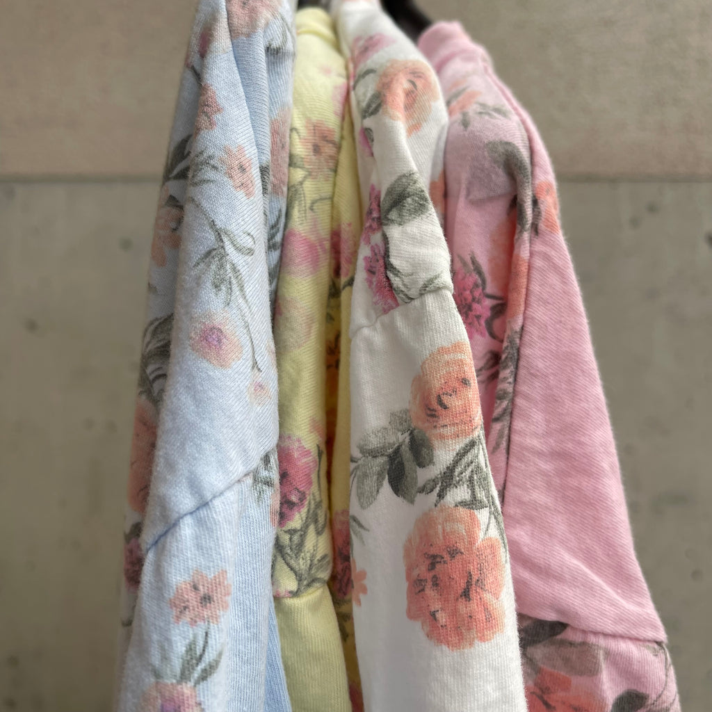 t-shirt FLOREALE cotone