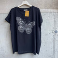maglia over FARFALLA